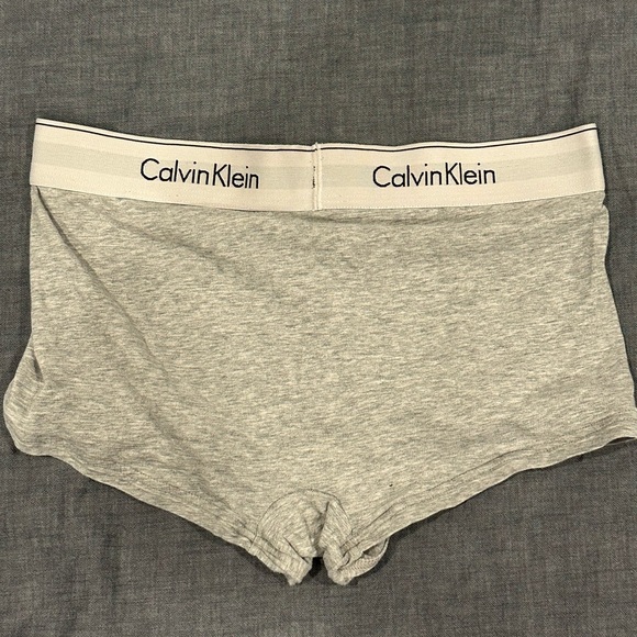 Calvin Klein Modern Cotton Stretch Low Rise Trunk Grey - Picture 4 of 4